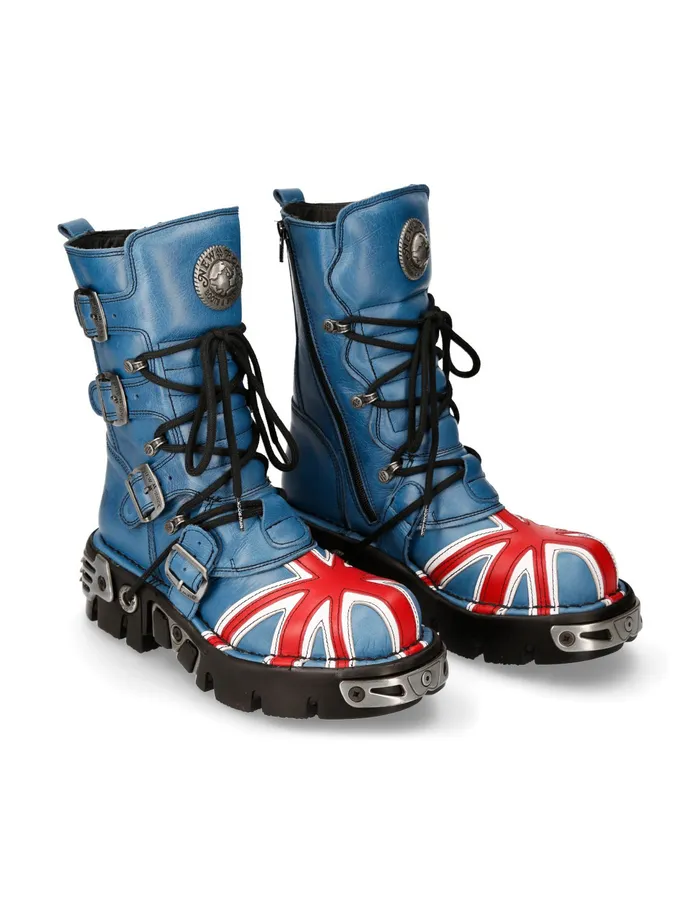 Metallic M184C2 WomenMen New Rock Boots