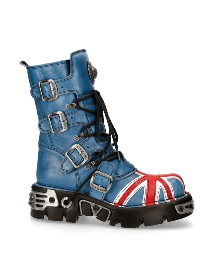 Metallic M184C2 WomenMen New Rock Boots