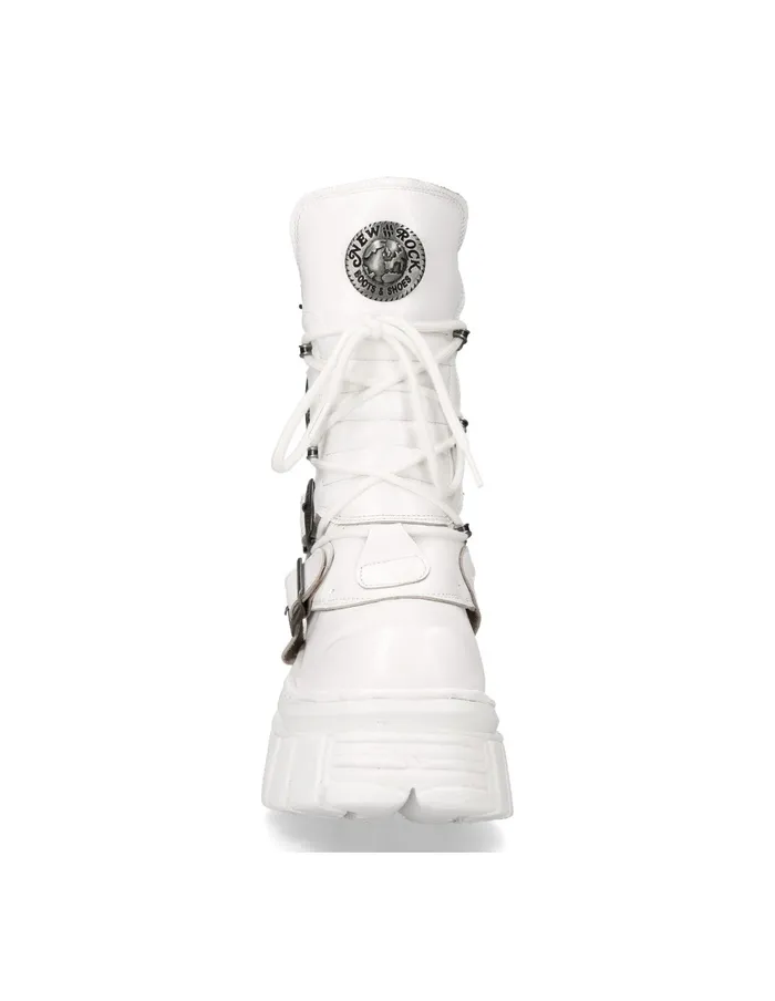 Metallic M373C88 WomenMen New Rock Boots