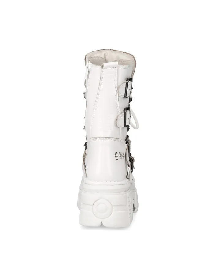 Metallic M373C88 WomenMen New Rock Boots