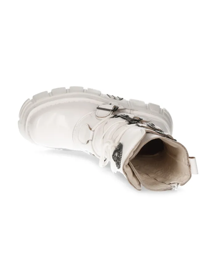 Metallic M373C88 WomenMen New Rock Boots