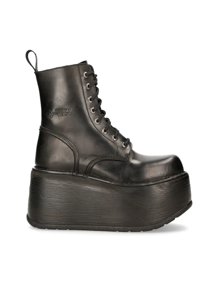 Metallic MNewmili084cC16 WomenMen New Rock Boots