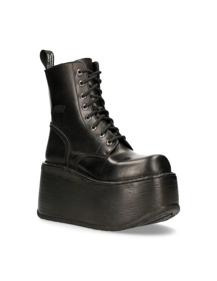 Metallic MNewmili084cC16 WomenMen New Rock Boots