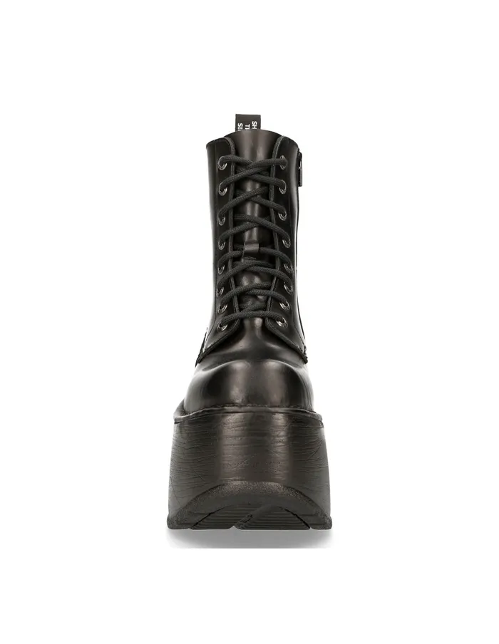 Metallic MNewmili084cC16 WomenMen New Rock Boots