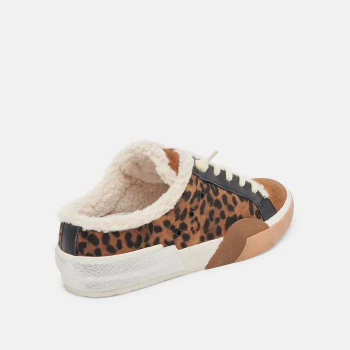 Mules and Clogs Women Dolce Vita Zantel Sneakers Leopard Suede