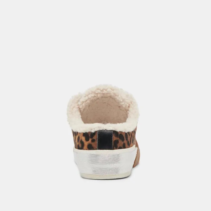 Mules and Clogs Women Dolce Vita Zantel Sneakers Leopard Suede