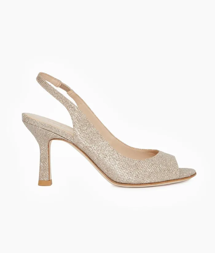 Nadie 2 High Heel 8211 Gold Women Pelle Moda High Heels