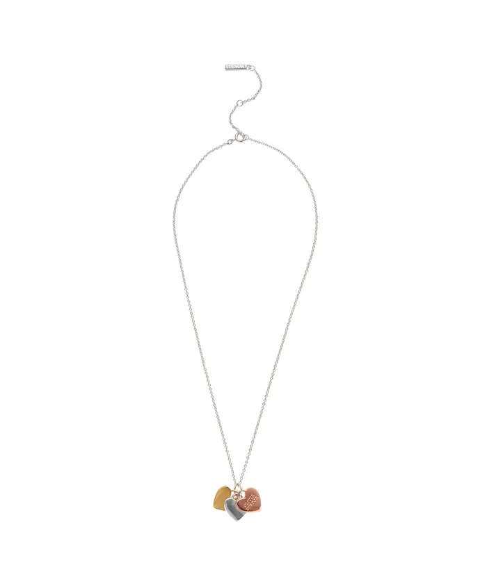 Necklaces Olivia Burton Women Tri Tone Heart Necklace Necklaces Olivia Burton Women Tri Tone Heart Necklace