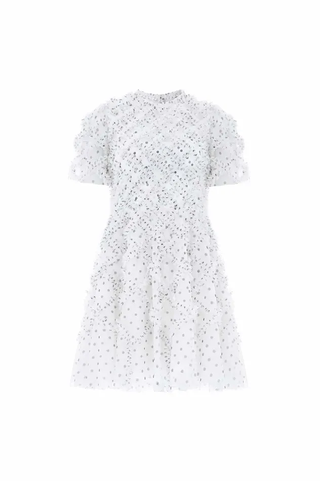 Needle and Thread Polka Dot Evelyn Backless Micro Mini Dress Multi Women Printed Dresses Needle and Thread Polka Dot Evelyn Backless Micro Mini Dress Multi Women Printed Dresses
