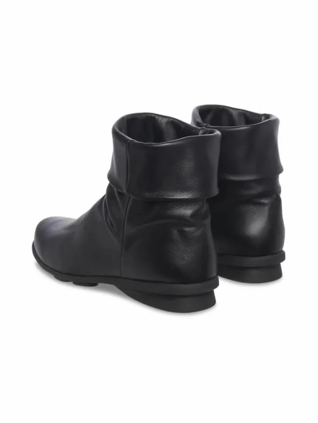 New Styles Woman Arche Archette Ankle Boots Plain Leather Black New Styles Woman Arche Archette Ankle Boots Plain Leather Black