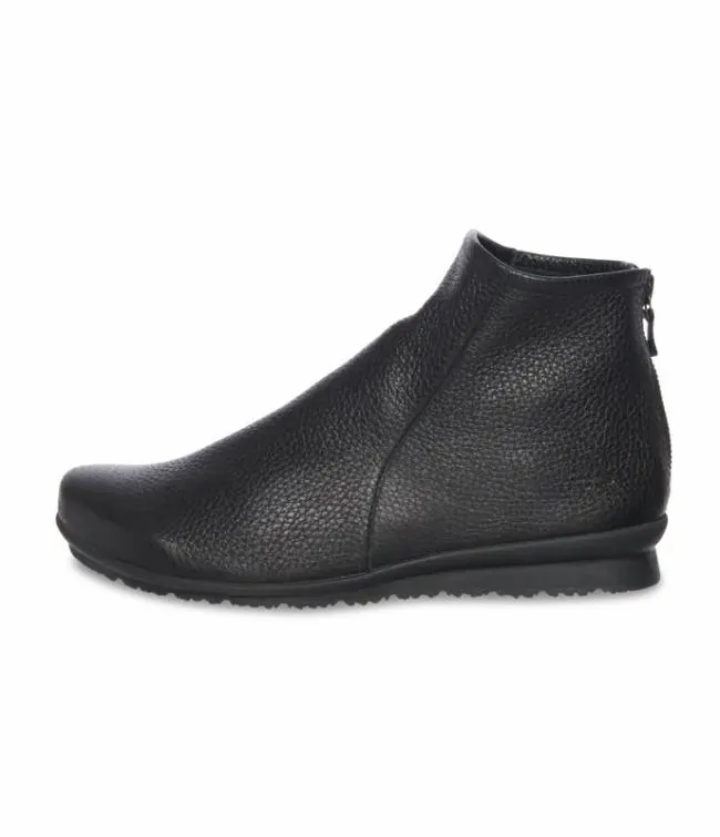 New Styles Woman Arche Baryky Ankle Boots Plain Leather Black New Styles Woman Arche Baryky Ankle Boots Plain Leather Black