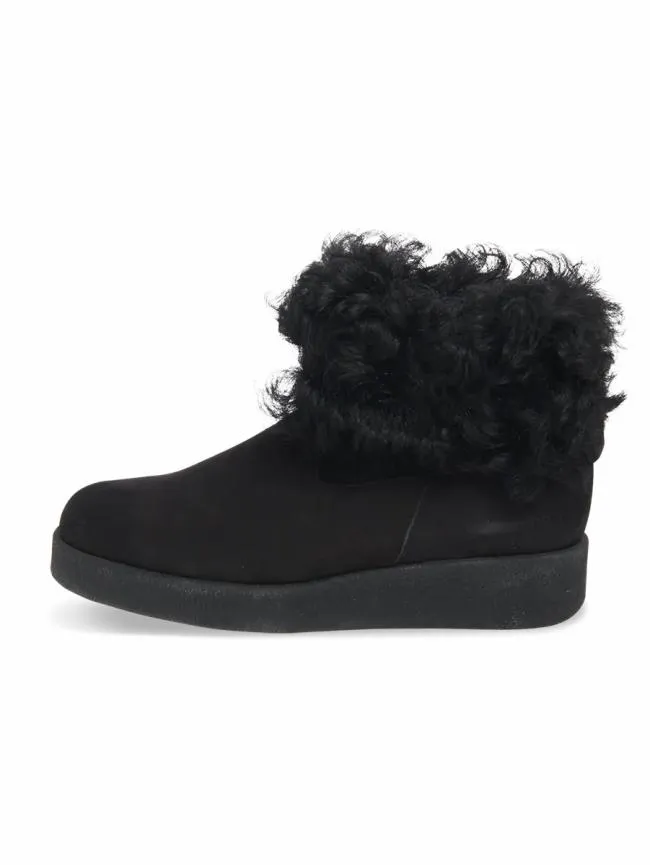 New Styles Woman Arche Comice Ankle Boots Nubuck Leather And Sheepskin Black New Styles Woman Arche Comice Ankle Boots Nubuck Leather And Sheepskin Black