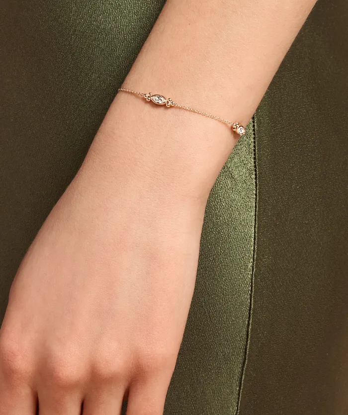 Olivia Burton Dainty Rose Gold Plated Bracelet Women Bracelets