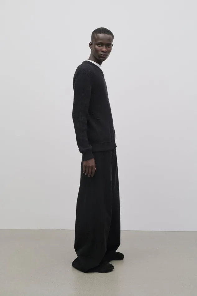 Pants and Shorts Men The Row Chani Pant In Corduroy Black