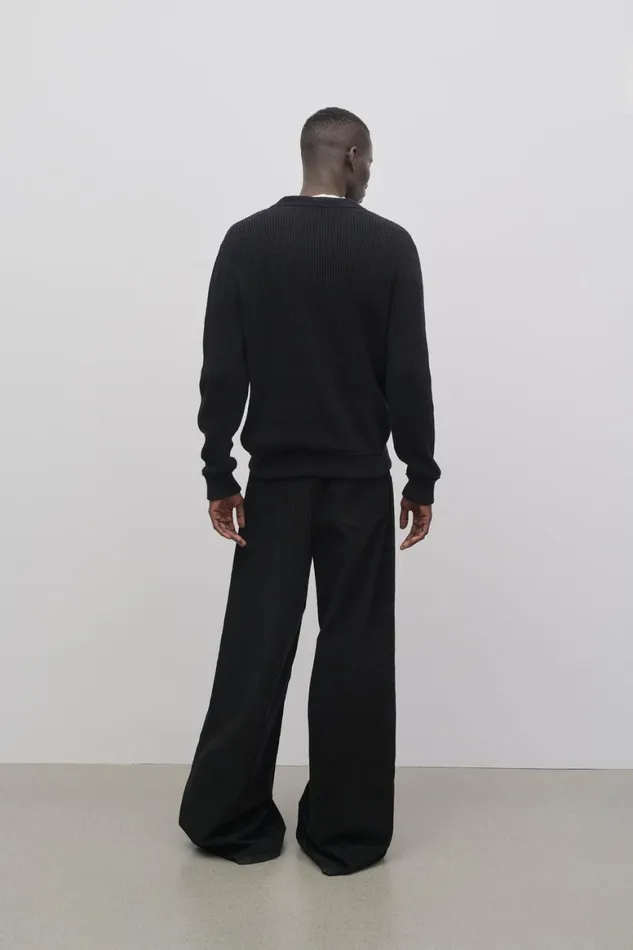 Pants and Shorts Men The Row Chani Pant In Corduroy Black