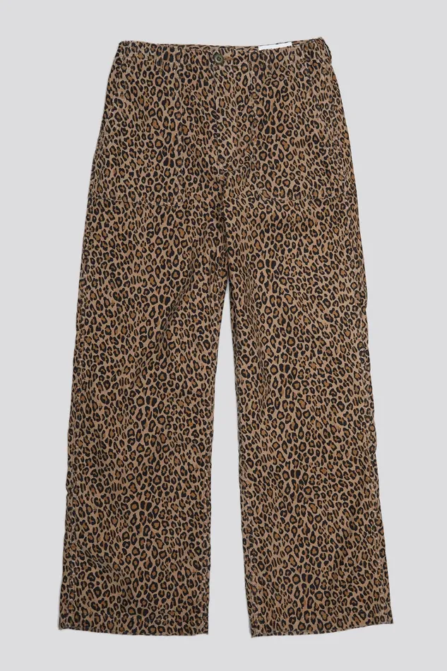 Pants and Shorts Women R13 Wide Leg Utility Pant 8211 Leopard