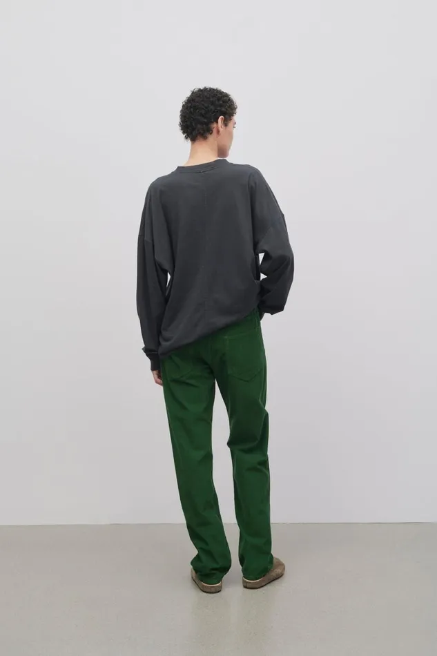 Pants and Shorts Women The Row Carlind Pant In Corduroy Pine Green
