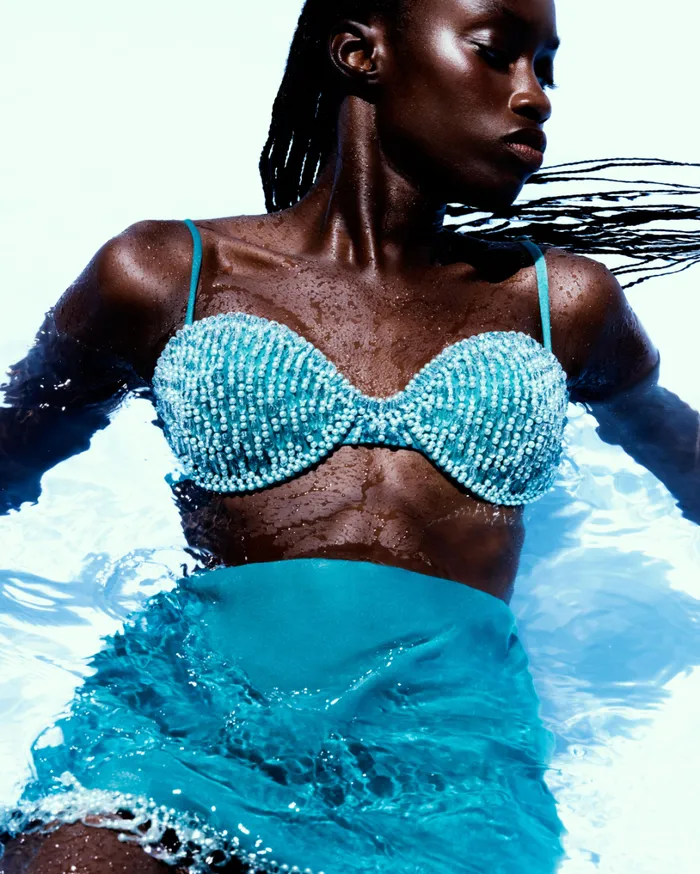 Patbo Matching Sets HandBeaded Bustier Top Curaao 8211 Women