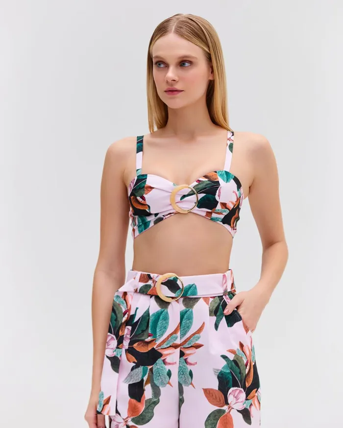 Patbo Matching Sets Magnolia Bralette Top Chalk Pink 8211 Women