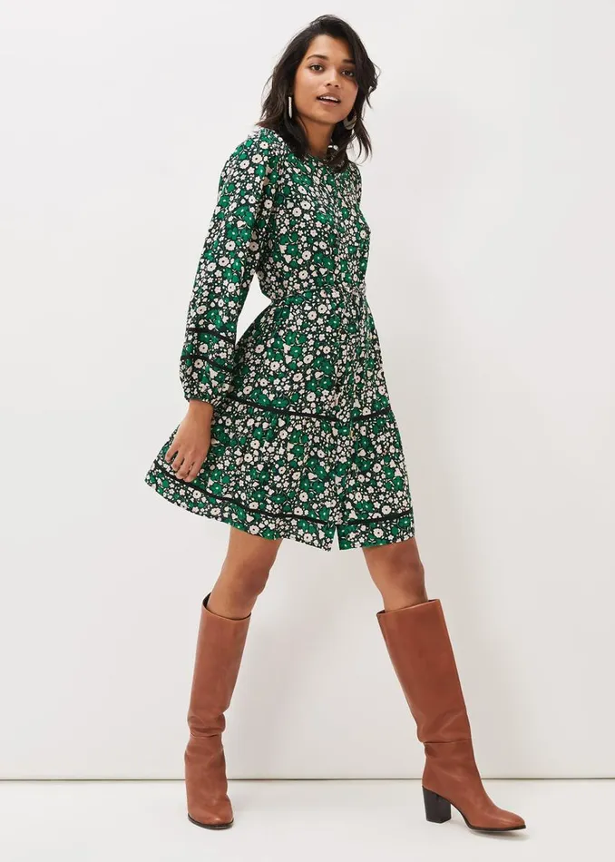 Phase Eight Dresses Women Ava Floral Mini Dress Multicoloured