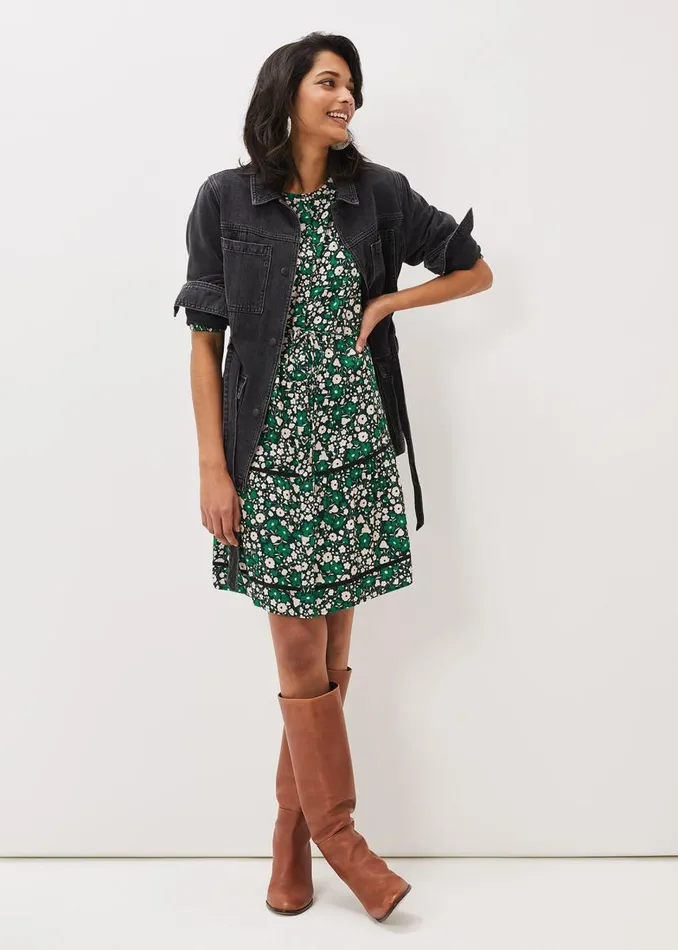 Phase Eight Dresses Women Ava Floral Mini Dress Multicoloured
