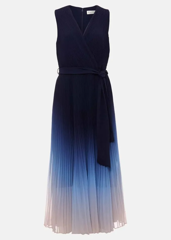 Phase Eight Dresses Women Freya Ombre Pleat Midi Dress Multicoloured