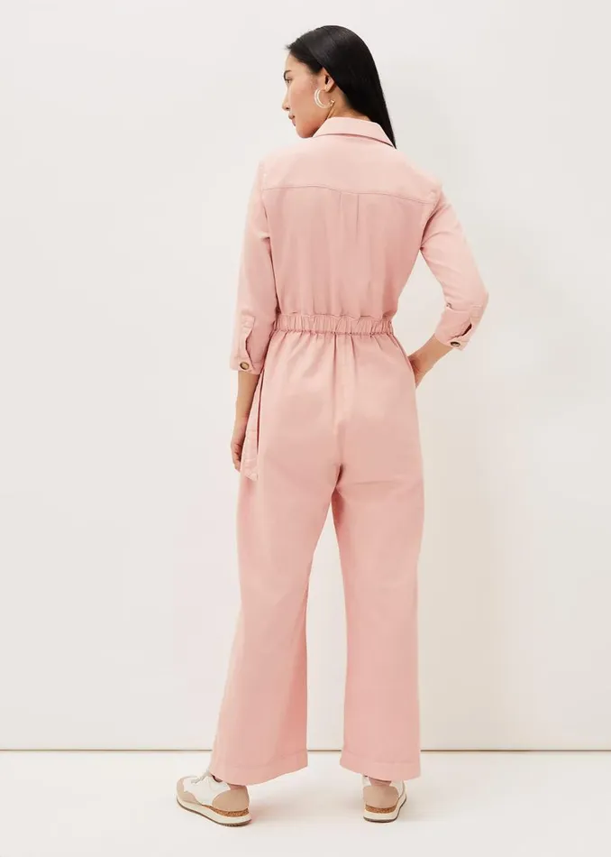 Phase Eight Dresses Women Jarah Denim Jumpsuit Rose