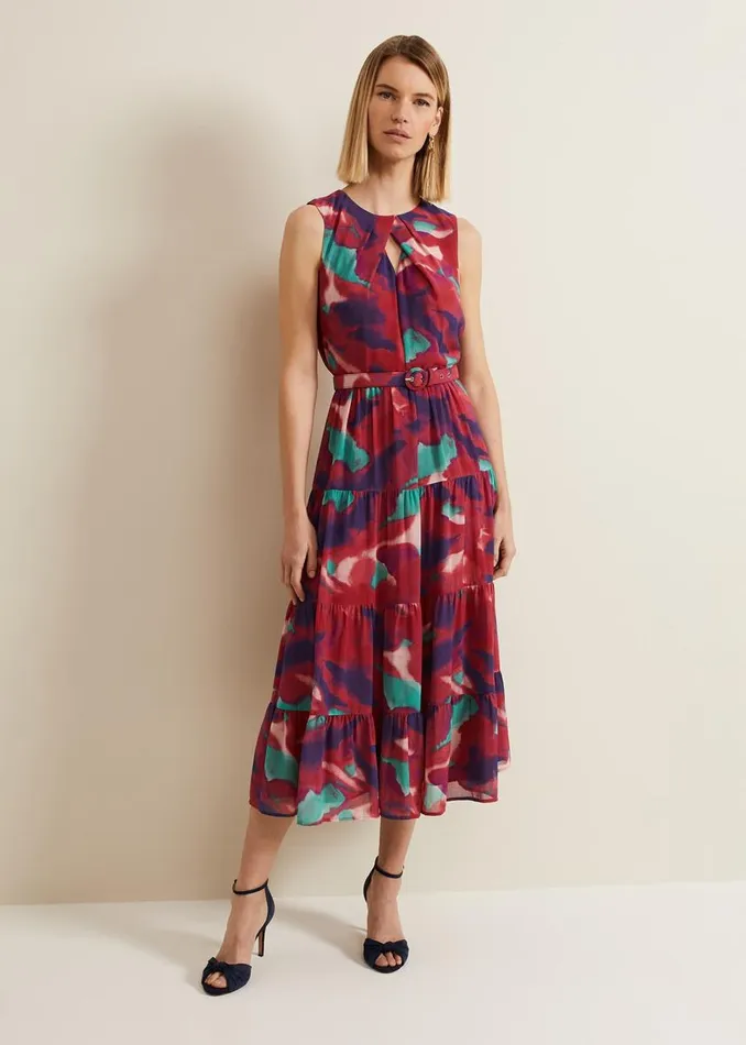 Phase Eight Dresses Women Jolene Floral Midi Dress Multicoloured