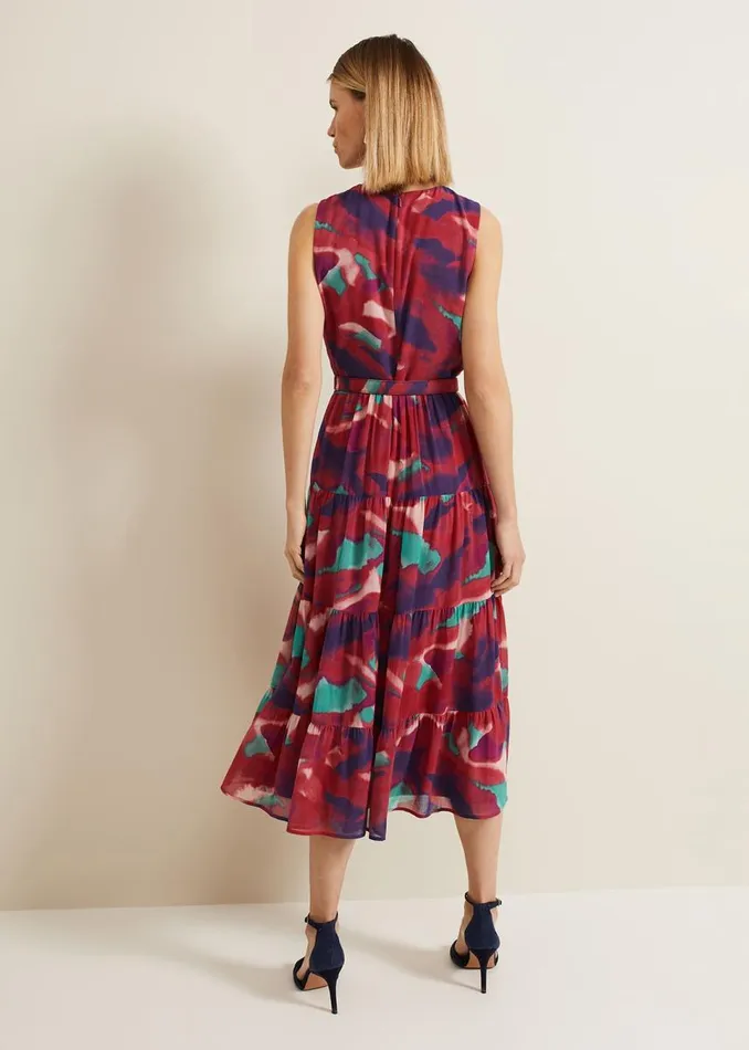 Phase Eight Dresses Women Jolene Floral Midi Dress Multicoloured