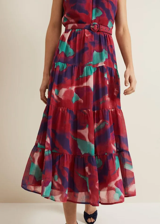 Phase Eight Dresses Women Jolene Floral Midi Dress Multicoloured