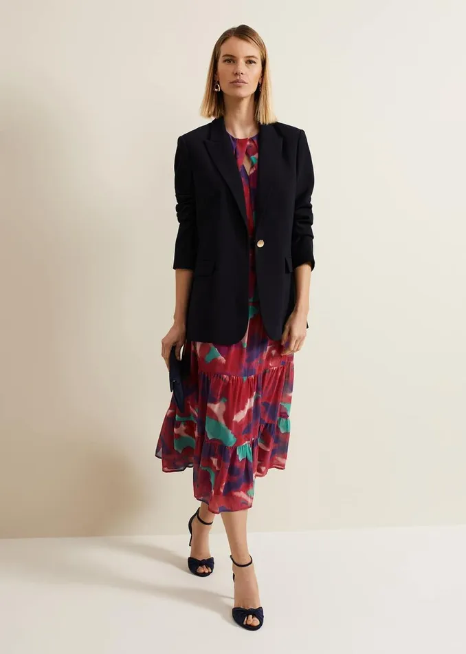 Phase Eight Dresses Women Jolene Floral Midi Dress Multicoloured
