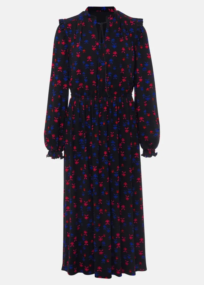 Phase Eight Dresses Women Karleen Ditsy Midi Dress Multinavy
