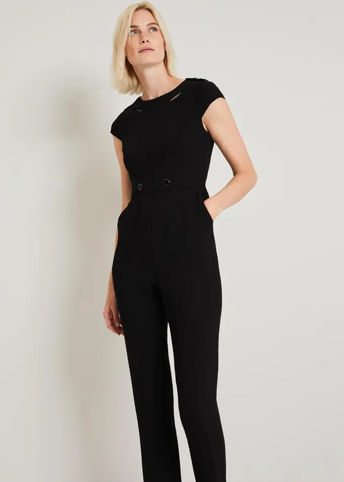 Phase Eight Dresses Women Margot City Suit Jumpsuit Black