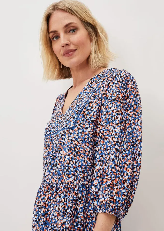 Phase Eight Dresses Women Penele Dotty Print Short Dress Multicoloured