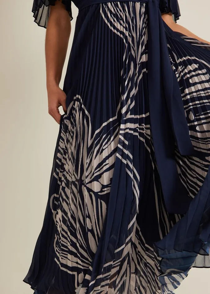 Phase Eight Dresses Women Petite Abigail Printed Pleat Midaxi Dress Multicoloured Phase Eight Dresses Women Petite Abigail Printed Pleat Midaxi Dress Multicoloured