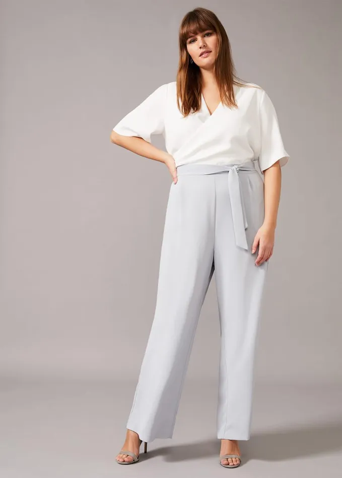 Phase Eight Dresses Women Salange Colour Block Jumpsuit Ivorymineral