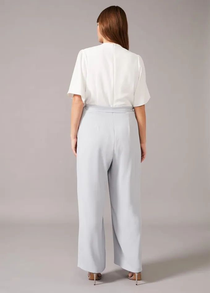 Phase Eight Dresses Women Salange Colour Block Jumpsuit Ivorymineral