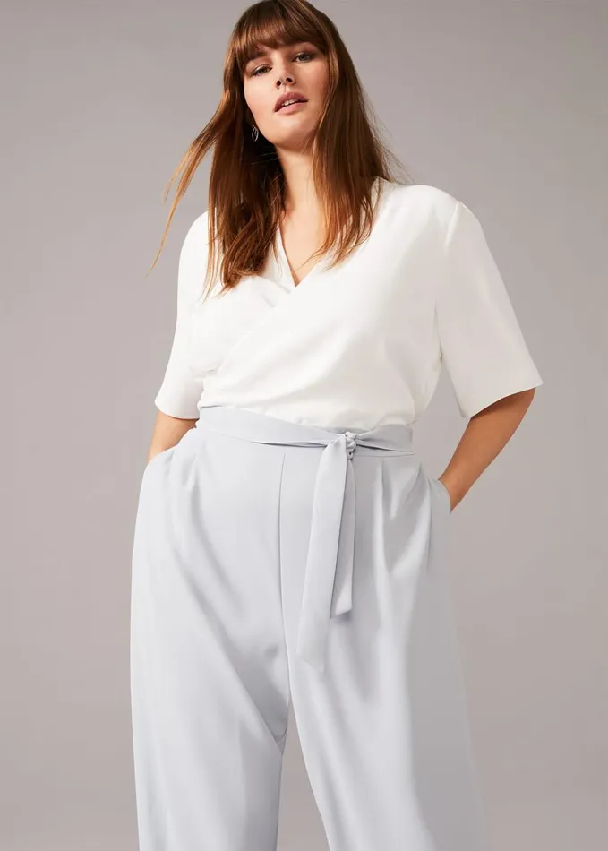 Phase Eight Dresses Women Salange Colour Block Jumpsuit Ivorymineral