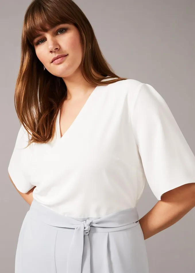 Phase Eight Dresses Women Salange Colour Block Jumpsuit Ivorymineral