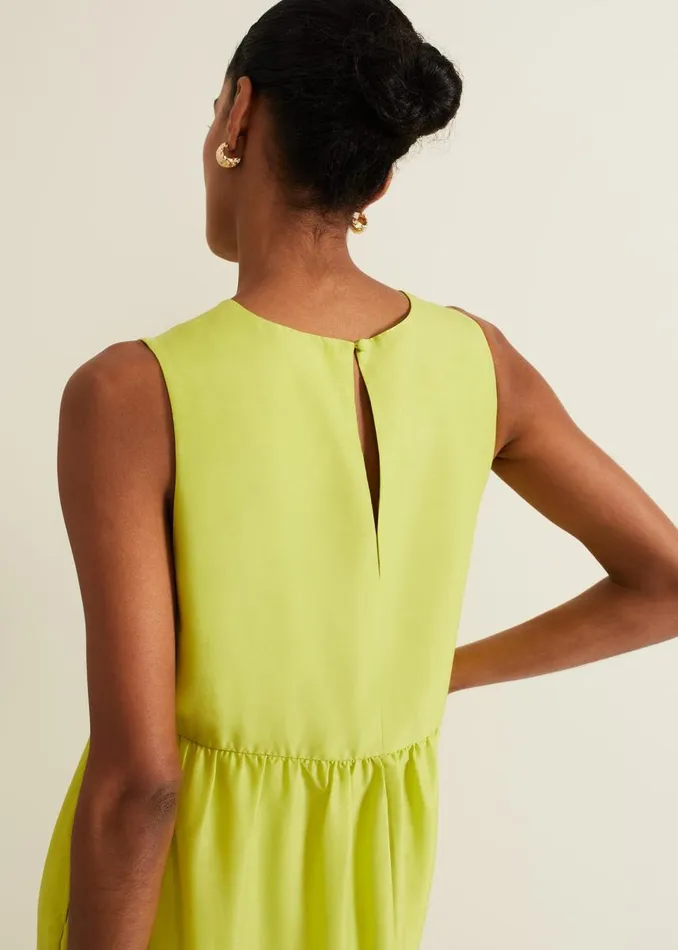 Phase Eight Dresses Women Sara Tiered Maxi Dress Lime