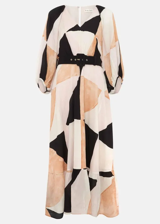 Phase Eight Dresses Women Sophia Colourblock Belted Midi Dress Multicoloured Phase Eight Dresses Women Sophia Colourblock Belted Midi Dress Multicoloured