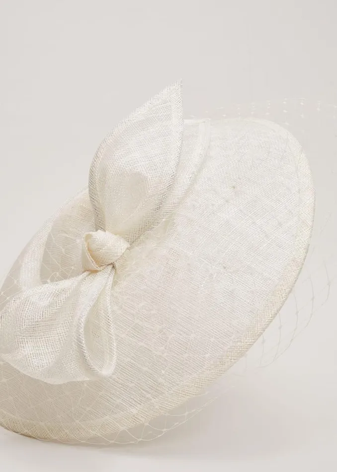 Phase Eight Fascinators and Hats Women Downturned Brim Bow Fascinator Neutral Phase Eight Fascinators and Hats Women Downturned Brim Bow Fascinator Neutral