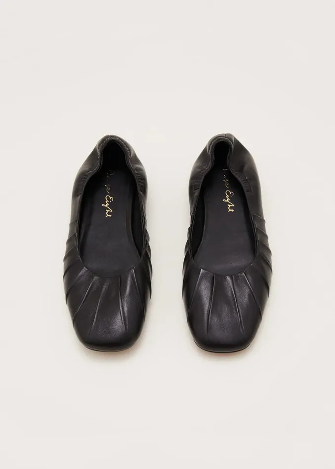 Phase Eight Flats Women Elasticated Pump Black