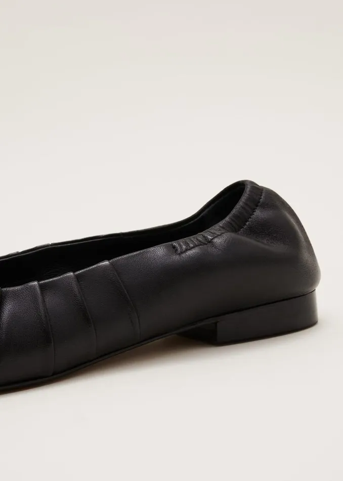 Phase Eight Flats Women Elasticated Pump Black