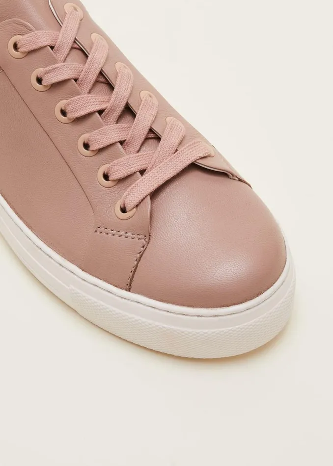 Phase Eight Flats Women Platform Trainers Light Pink