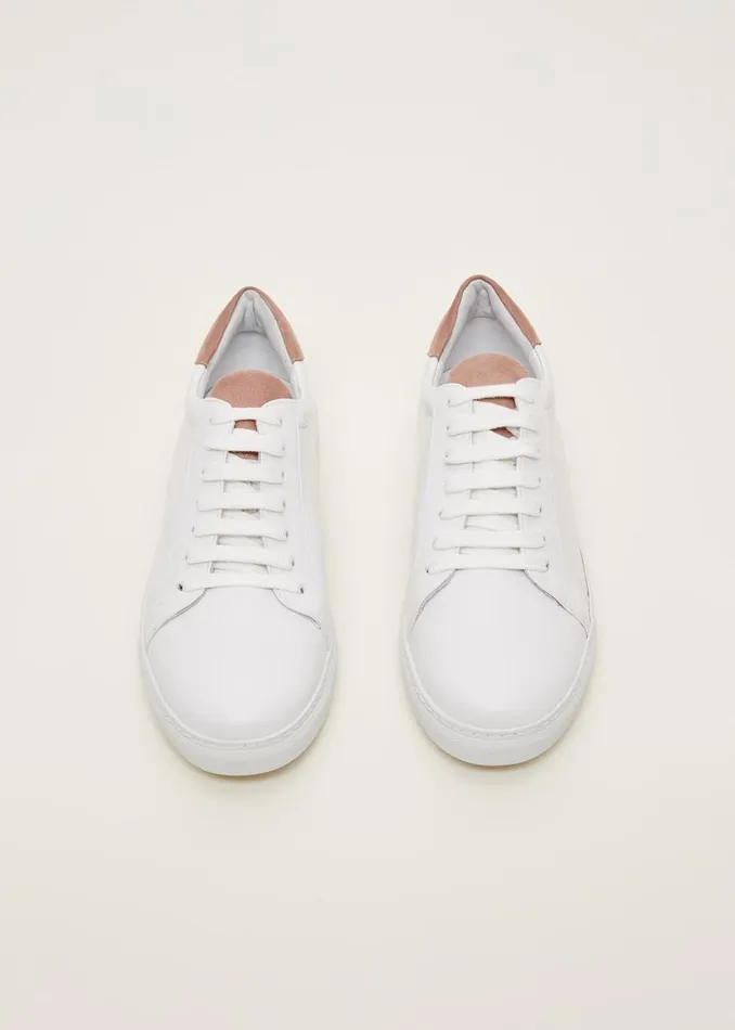 Phase Eight Flats Women Tab Trainer White