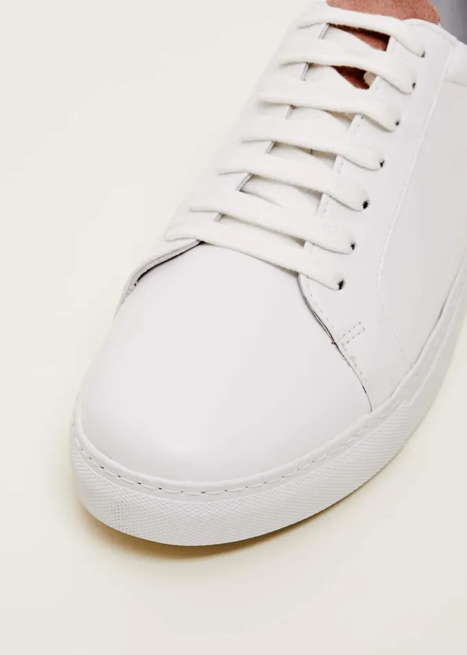 Phase Eight Flats Women Tab Trainer White