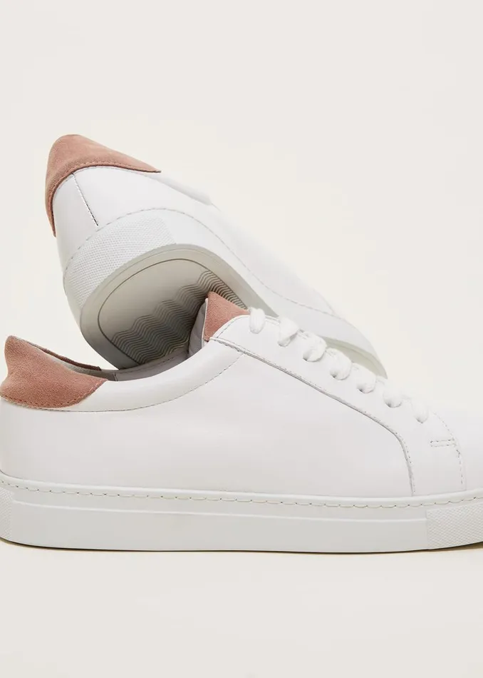 Phase Eight Flats Women Tab Trainer White