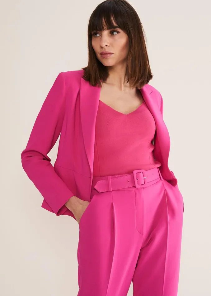 Phase Eight Jackets Women Adria Pink Blazer Hot Pink