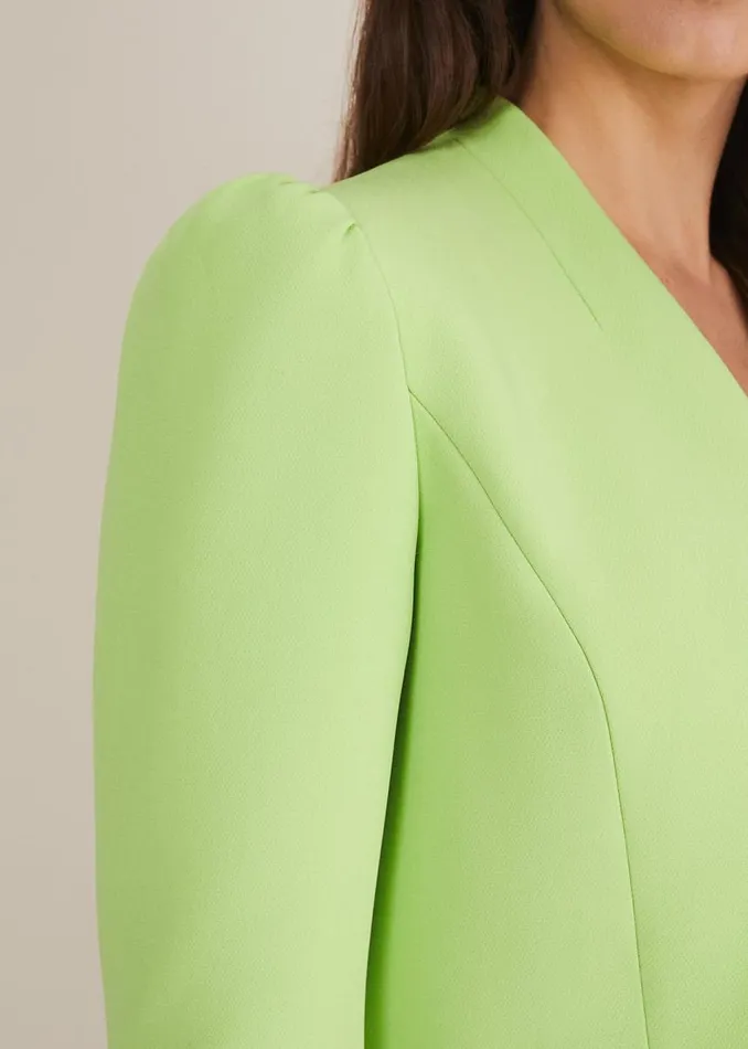Phase Eight Jackets Women Leanna Cropped Jacket Apple Green